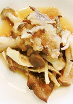 焼ききのこのおろし和え-レシピのメイン写真