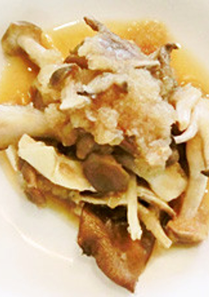焼ききのこのおろし和え-レシピのメイン写真