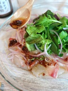 おかず醤油糀で食べる和風カルパッチョ-レシピのメイン写真