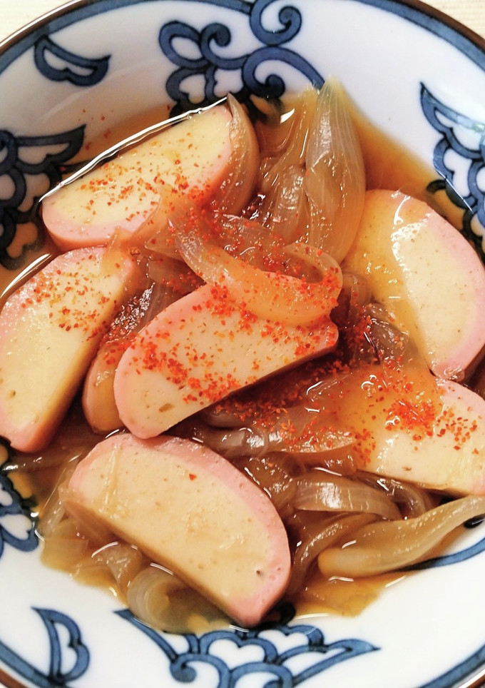 簡単❁1品♪かまぼこ 玉ねぎの煮物-レシピのメイン写真