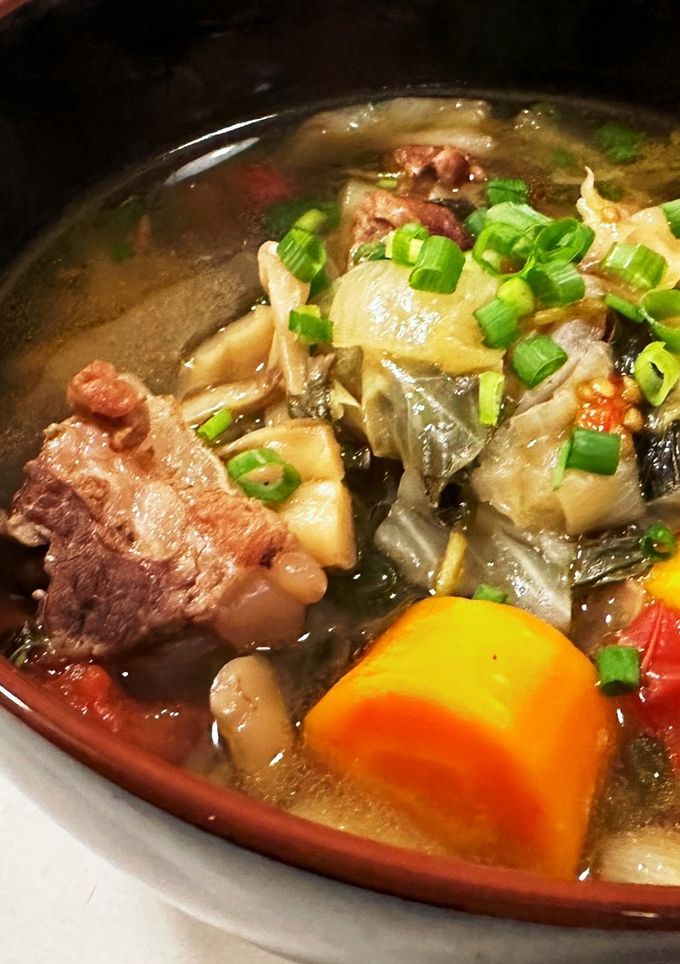 簡単圧力鍋☆豚軟骨の野菜スープ-レシピのメイン写真