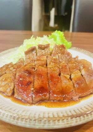 豚肩ロースの甘辛ステーキ-レシピのメイン写真