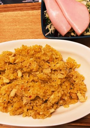 ジャスミンライス＆サラチキのドライカレー-レシピのメイン写真