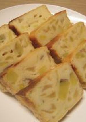 リンゴとサツマイモのヨーグルトケーキ-レシピのメイン写真