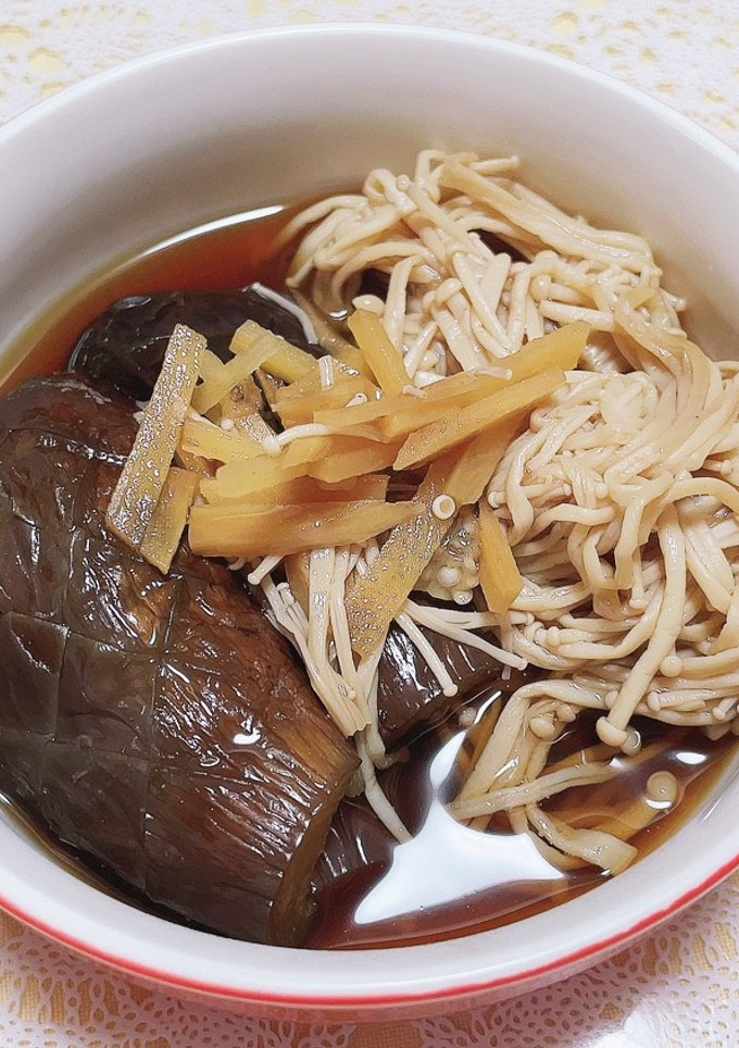 えのきと茄子の煮浸し-レシピのメイン写真