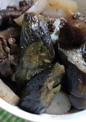 茄子の大量消費??アバウト☆牛肉茄子-レシピのメイン写真