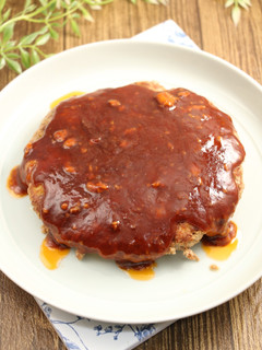 簡単!もろこしビッグハンバーグ-レシピのメイン写真