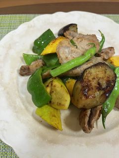 マキシマムだけ!夏野菜と豚肉の炒め物-レシピのメイン写真
