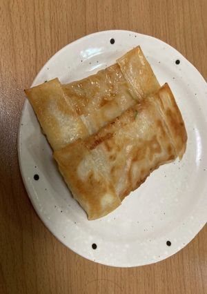 鶏ひき肉の焼き春巻き-レシピのメイン写真