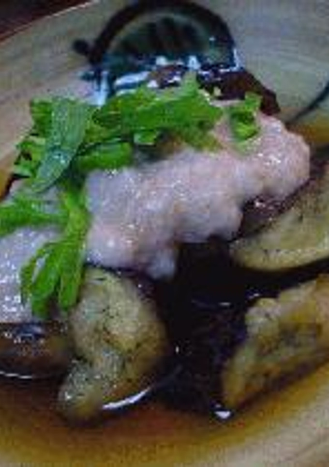 焼き茄子とろろ-レシピのメイン写真