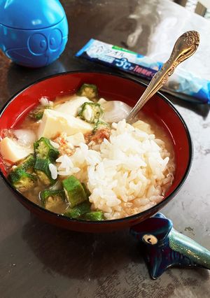 夏の簡単!茶節の冷や汁風味。食欲なくても-レシピのメイン写真