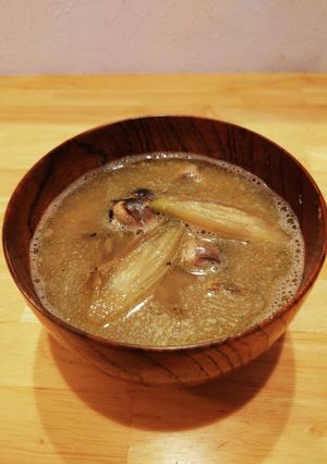 みょうがといわし缶のかんたん味噌汁-レシピのメイン写真