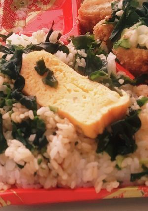 “ネギわかめ醤油味玉子混ぜご飯”-レシピのメイン写真