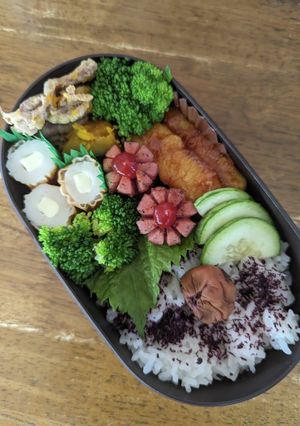 JK☆おかず盛り盛り弁当♪-レシピのメイン写真