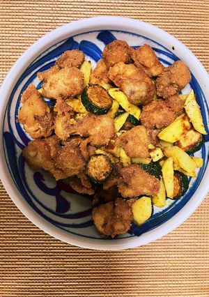 鶏ももとズッキーニのハニーマスタード-レシピのメイン写真