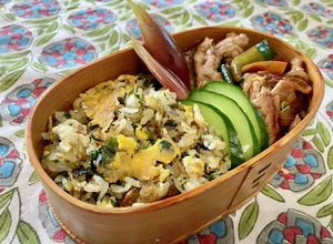 黒トリュフ肉野菜炒め高菜チャーハン-レシピのメイン写真