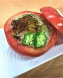 キラキラ！トマトカップのがごめ昆布サラダ