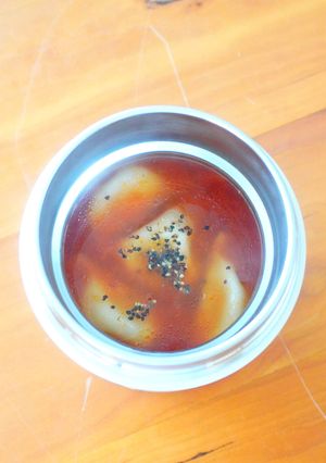 トマトスープ水餃子-レシピのメイン写真