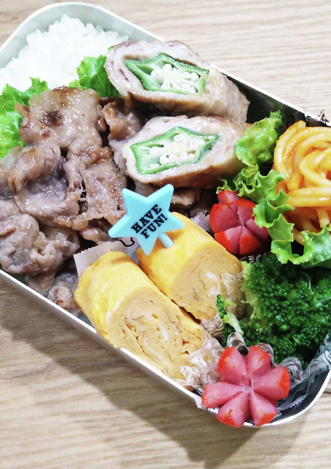中学生お弁当　2023/7/6　記録用-レシピのメイン写真