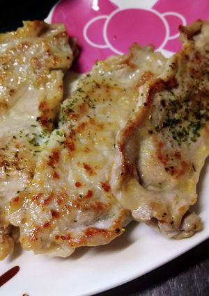 ガッツリ！ポークステーキ-レシピのメイン写真