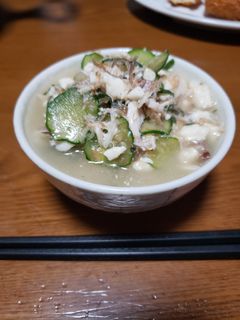 サバ缶で簡単冷汁-レシピのメイン写真
