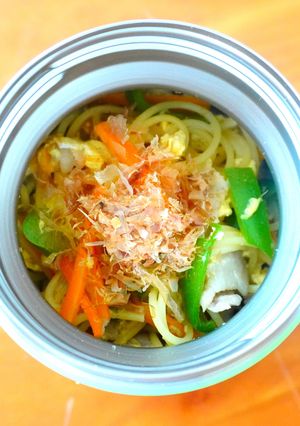 チャンプルー風パスタ-レシピのメイン写真