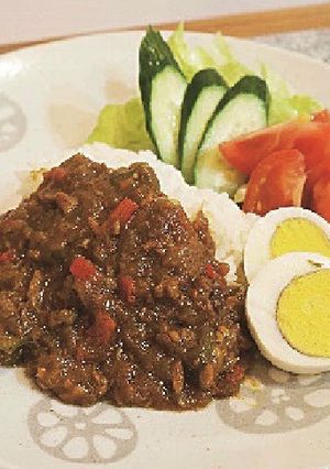 電子レンジで作る　簡単夏野菜カレー-レシピのメイン写真