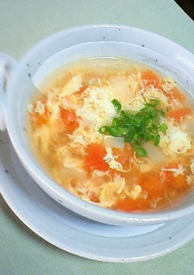 トマト？のちゃっちゃっとスープ-レシピのメイン写真