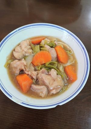 鶏もも肉の八宝菜風-レシピのメイン写真