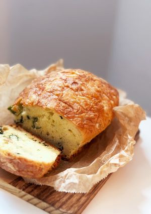 【HM】ベーコンとほうれん草のケークサレ-レシピのメイン写真