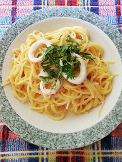 シンプル材料!簡単工程!明太子パスタ♪-レシピのメイン写真
