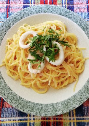 シンプル材料！簡単工程！明太子パスタ♪-レシピのメイン写真