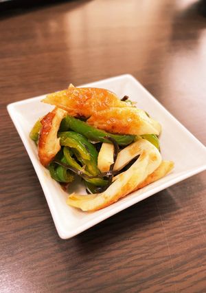 ピーマンとちくわの塩昆布ポン酢-レシピのメイン写真