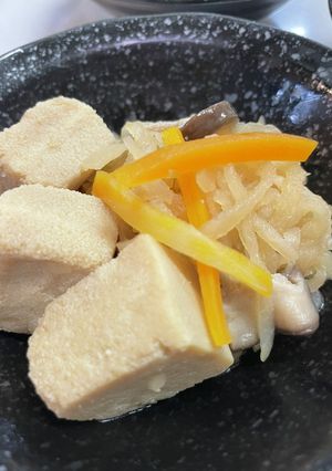 高野豆腐と切干し大根の煮物-レシピのメイン写真