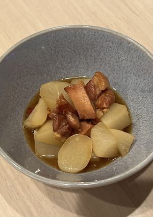 （食品ロス削減）鶏と大根の照り煮-レシピのメイン写真
