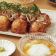 薬味たっぷりつけとろろたこ焼