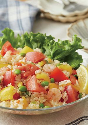 夏野菜のピラフサラダ-レシピのメイン写真