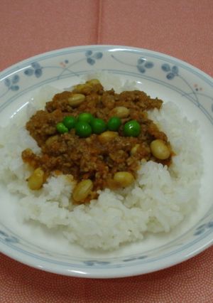 （病院給食）大豆入りキーマカレー-レシピのメイン写真