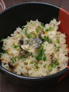 (病院給食)さんま炊き込みご飯-レシピのメイン写真