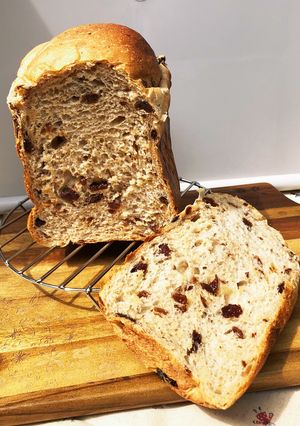 HBで早焼き たっぷりレーズン食パン-レシピのメイン写真
