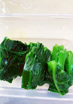 青臭くない！つるむらさきの茹で方-レシピのメイン写真