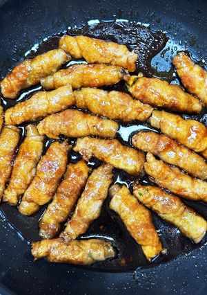 ★簡単★青じそ巻いただけの豚の角煮風-レシピのメイン写真