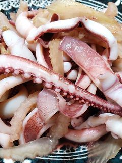 いかとセロリの炒め物-レシピのメイン写真