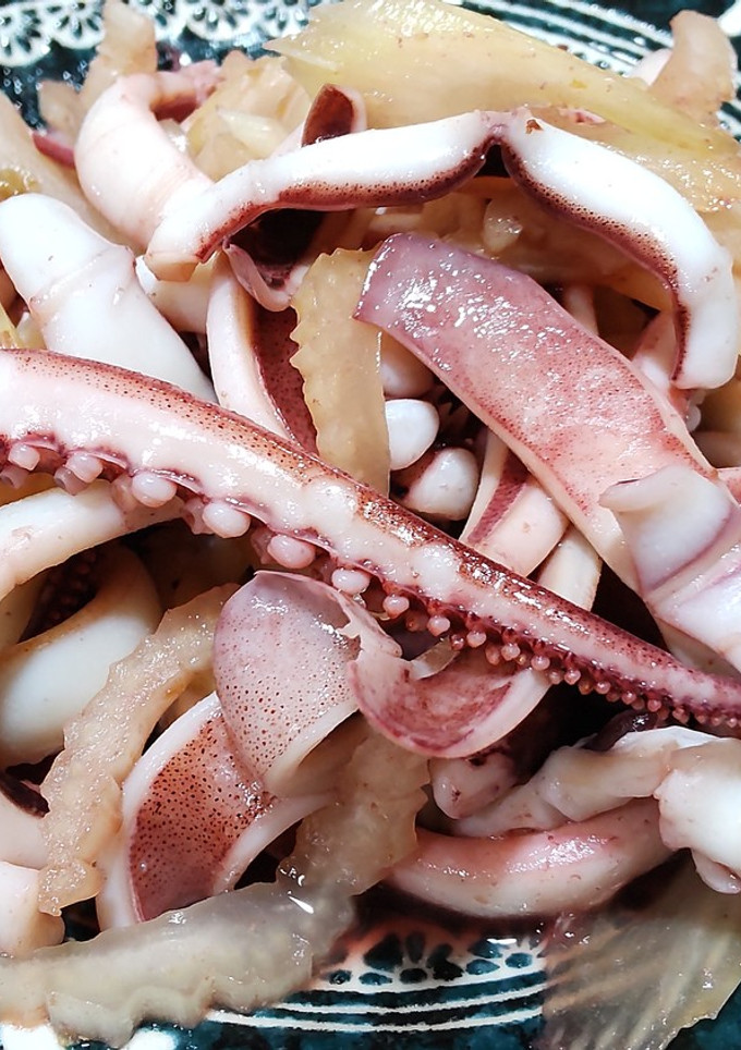 いかとセロリの炒め物-レシピのメイン写真