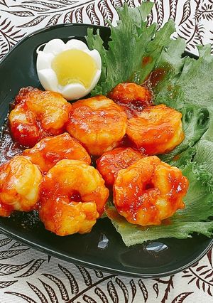 ヤンニョムえび 麺のトッピングにも⭕️-レシピのメイン写真