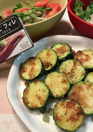ズッキーニのアンチョビ炒め-レシピのメイン写真