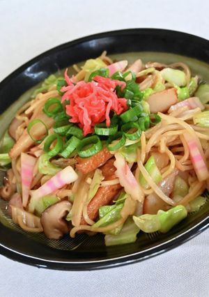 さつま揚げとなるとの和風焼きそば-レシピのメイン写真