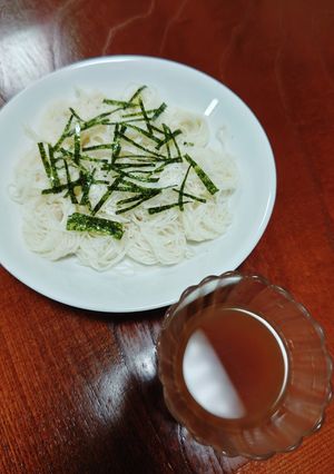 梅わさびそうめん-レシピのメイン写真