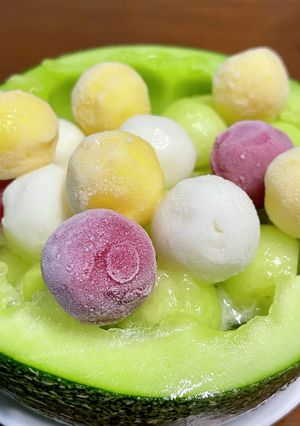今が旬！メロンdeポンチ-レシピのメイン写真