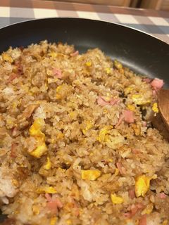 冷凍ごはんでハムと卵のチャーハン-レシピのメイン写真